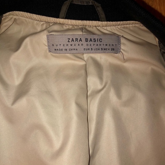 Green Bomber Jacket - Picture 3 of 4